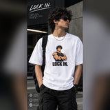 Lock In — Oversized Graphic T-Shirt