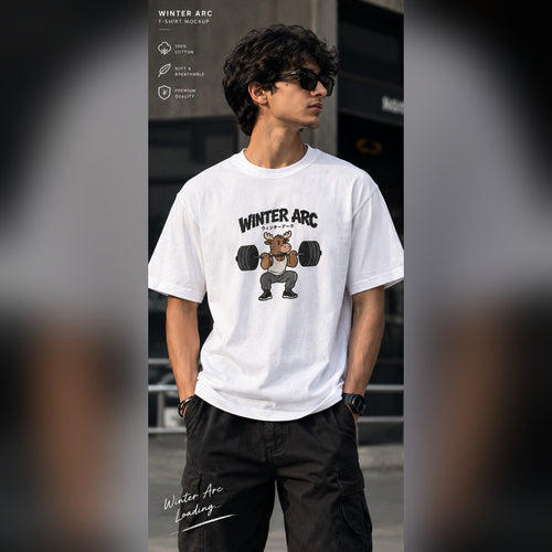 Winter Arc, No Excuses — Graphic T-Shirt