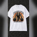 Silent Grind, Loud Results — Winter Arc Graphic T-Shirt