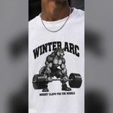 Nobody Claps For The Middle — Winter Arc Gym Tee
