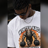 Silent Grind, Loud Results — Winter Arc Graphic T-Shirt