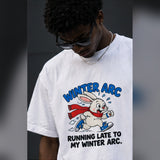 Running Late To My Winter Arc — Graphic T-Shirt