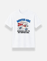 Running Late To My Winter Arc — Graphic T-Shirt