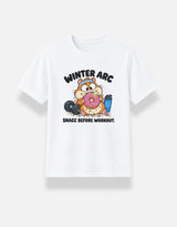 Snacc Before Workout — Winter Arc Graphic T-Shirt