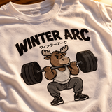 Winter Arc, No Excuses — Graphic T-Shirt